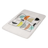 世紀半モダンば「椀」 バスマット (アングル)