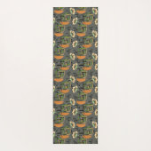 世紀半モダンば |鉢植え ヨガマット (裏面)