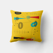 世紀半モダンインスパイア期の枕#39 クッション (裏面)