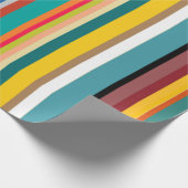 世紀半モダンストライプ期 ラッピングペーパー (角)