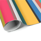 世紀半モダンストライプ期 ラッピングペーパー (ロールコーナー)