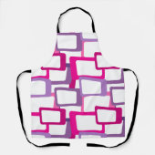 世紀半モダン角 エプロン (正面)