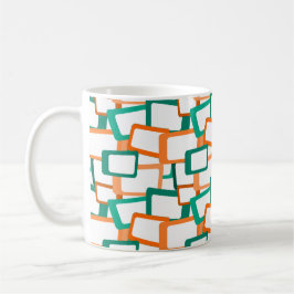 世紀半モダン角 コーヒーマグカップ