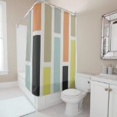 世紀半モダン角 シャワーカーテン (インサイチュ)