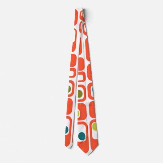 世紀半モダン角 ネクタイ (裏面)