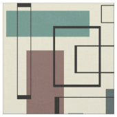 世紀半モダン角 ファブリック (クローズアップ)