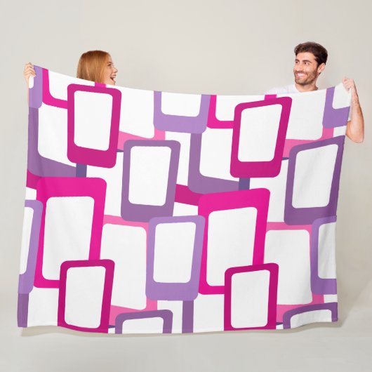 世紀半モダン角 フリースブランケット (インサイチュ)