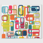 世紀半モダン角 ラッピングペーパー (フラット)