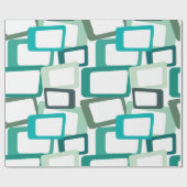 世紀半モダン角 ラッピングペーパー (フラット)