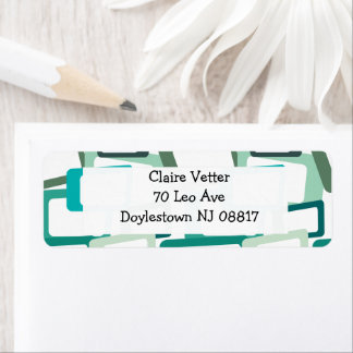 世紀半モダン角 ラベル