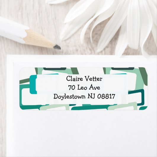 世紀半モダン角 ラベル (インサイチュ)