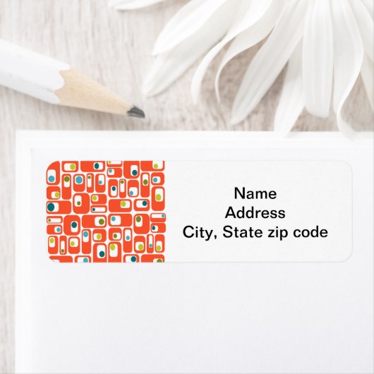 世紀半モダン角 ラベル (インサイチュ)