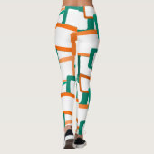 世紀半モダン角 レギンス (裏面)