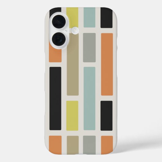 世紀半モダン角 Case-Mate iPhoneケース (裏面)