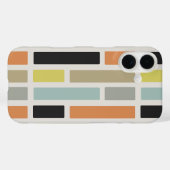 世紀半モダン角 Case-Mate iPhoneケース (裏面 (横))