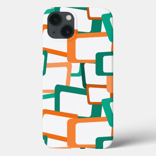 世紀半モダン角 Case-Mate iPhoneケース (裏面)