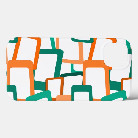 世紀半モダン角 Case-Mate iPhoneケース (裏面 (横))