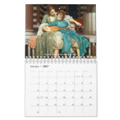 世紀画の美しい転換 カレンダー (1月 2027)