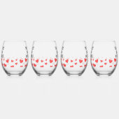 世素晴らし界のおばあちゃんカスタム ステムなしワイングラス (右)