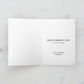 世素朴界の最高の猫の母の日の写真 カード (内部)