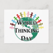 世考える界の日 ポストカード (正面)