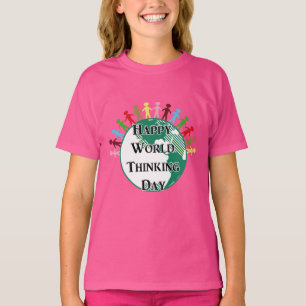 世考える界の日 Tシャツ