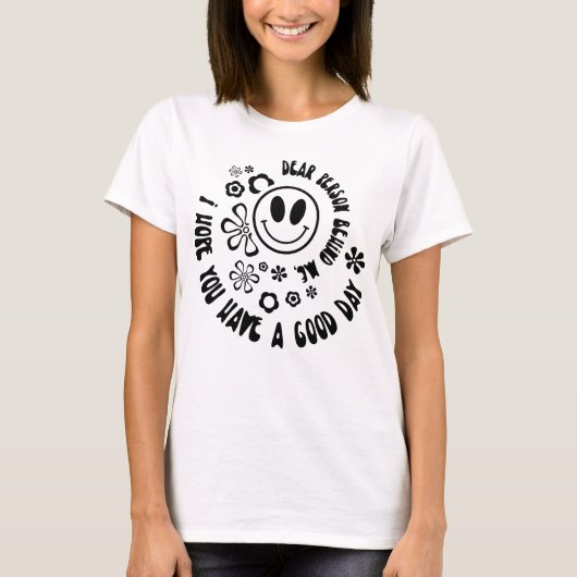 世親愛界のTシャツの後ろにいる人 Tシャツ (正面)