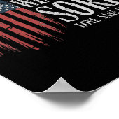 世親愛界私たちは愛Saneアメリカ人の男性を申し訳ない ポスター (角)