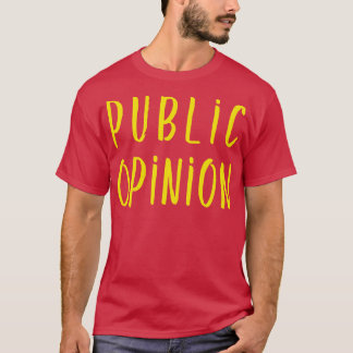 世論へのユーモアの影響 Tシャツ