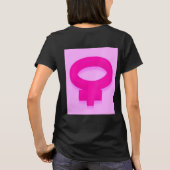 世論調査の権限 Tシャツ (裏面)