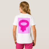 世論調査の権限 Tシャツ (裏面フル)