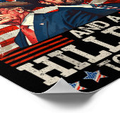 丘おもしろいの上とAを取るつもりであることをトランプ ポスター (角)