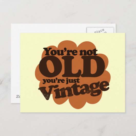 丘おもしろいの誕生日を過ぎて ポストカード (正面/裏面)