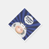 丘おもしろいの誕生日会にかわいい スタンダードカクテルナプキン (角)