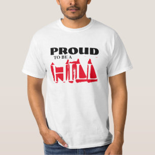 丘があること誇りを持った Tシャツ
