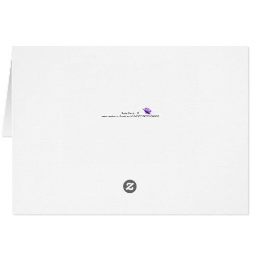 丘と木をイメージしたバケーションカード (裏面横)