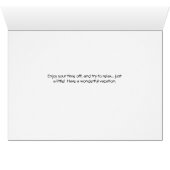 丘と木をイメージしたバケーションカード (内部横(下))