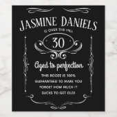 丘におもしろいなウィスキーのラベル ワインラベル (シングルラベル)