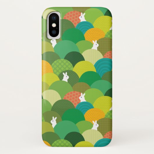 丘に隠されたバニー Case-Mate iPhoneケース (裏面)