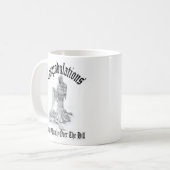 丘に、マグ コーヒーマグカップ (正面左)