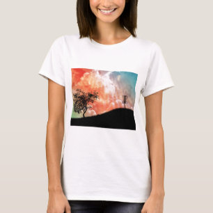 丘のかご Tシャツ