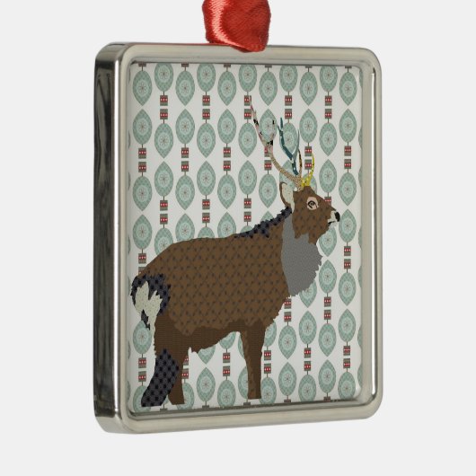 丘のオーナメントの王 メタルオーナメント (右)