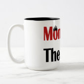 丘のコーヒーマグのママ ツートーンマグカップ (左)