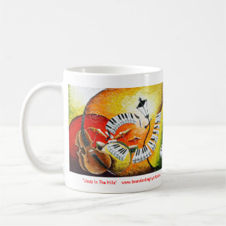 丘のコーヒー・マグのジャズ コーヒーマグカップ