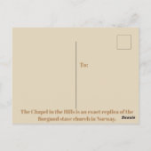 丘のチャペル ポストカード (裏面)