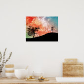 丘のバスケット ポスター (キッチン)