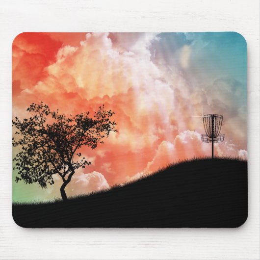 丘のバスケット マウスパッド (正面)