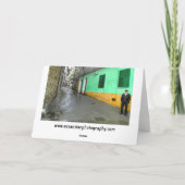 丘のバースデー・カードに カード (裏面)