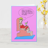 丘のペディキュアカードに カード (黄色い花)