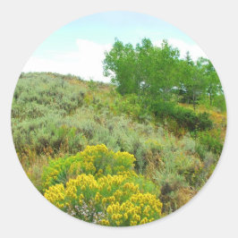 丘の上に、グランドテトン国立公園。 ラウンドシール